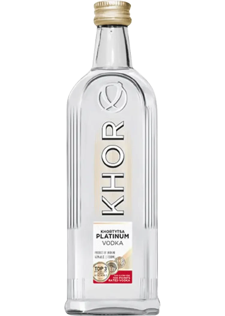 Khor Platinum Vodka W Glass