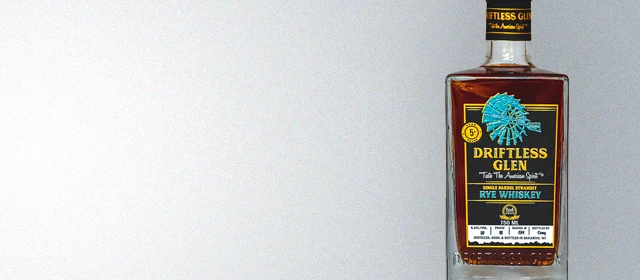 Driftless Glen Single Barrel Cask Strength Straight Rye