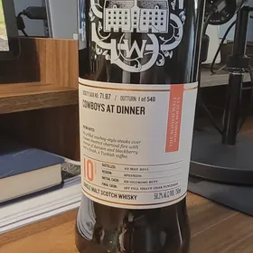 SMWS cask 71.87 Cowboys at Dinner