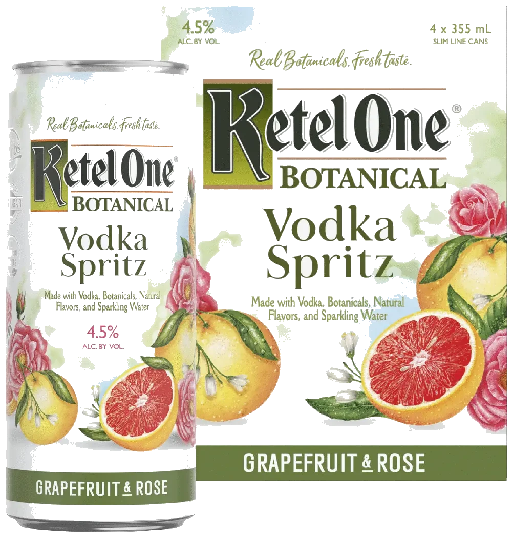 Ketel One Botanical Grapefruit & Rose Vodka Spritz