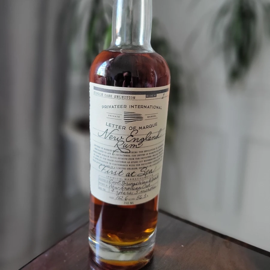 Privateer International Single Cask Selection Letter of Marque "First at Sea"
