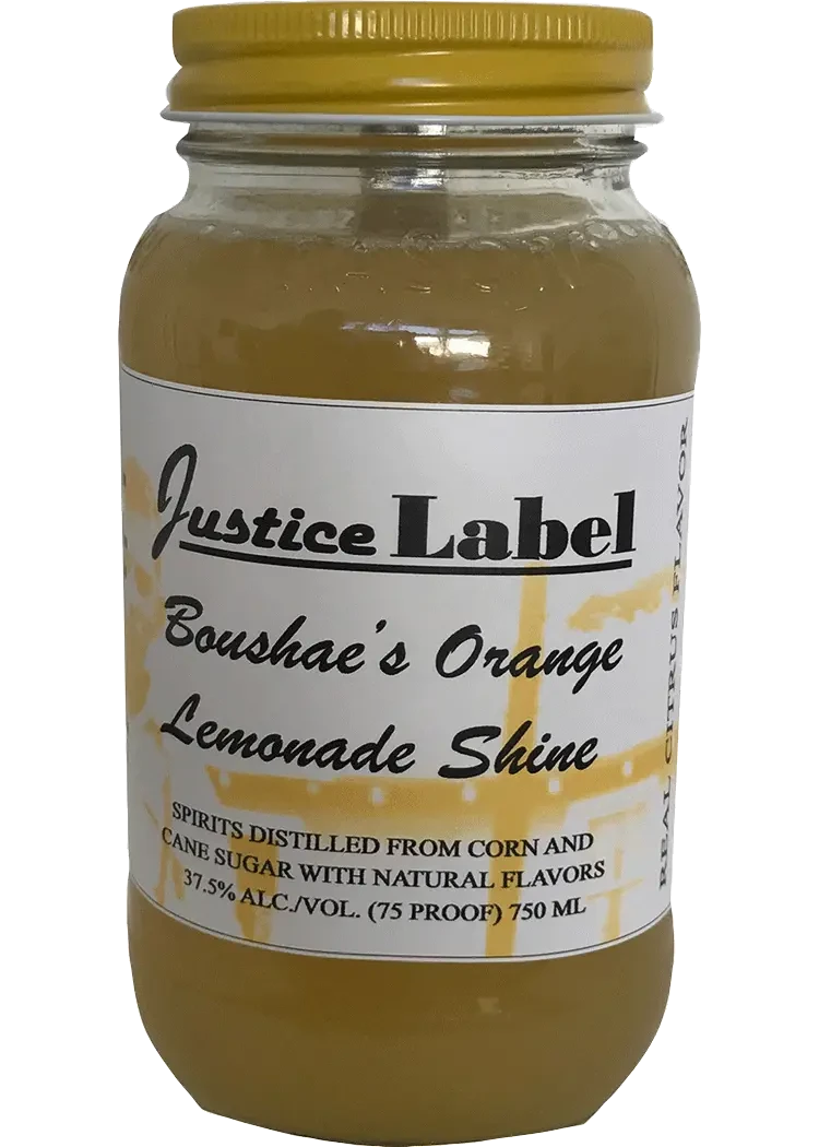 Justice Label Boushaes Orange Lemonade Shine