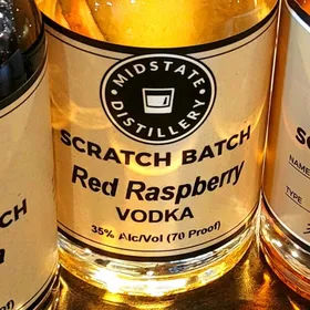 Midstate Distillery Scratch Batch Red Raspberry Vodka