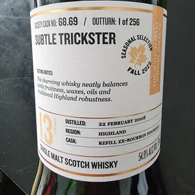 SMWS 68.69 Subtle Trickster