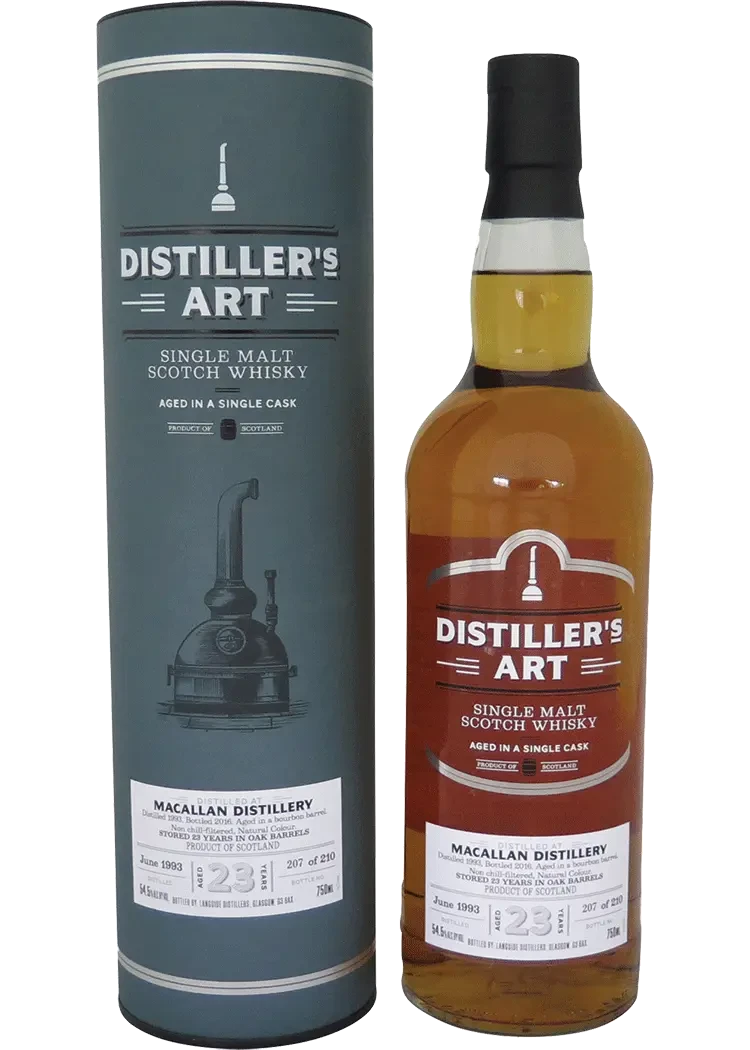 Distillers Art Macallan 1993 23 Yr