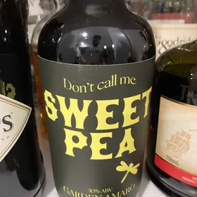 Don't call me sweet pea