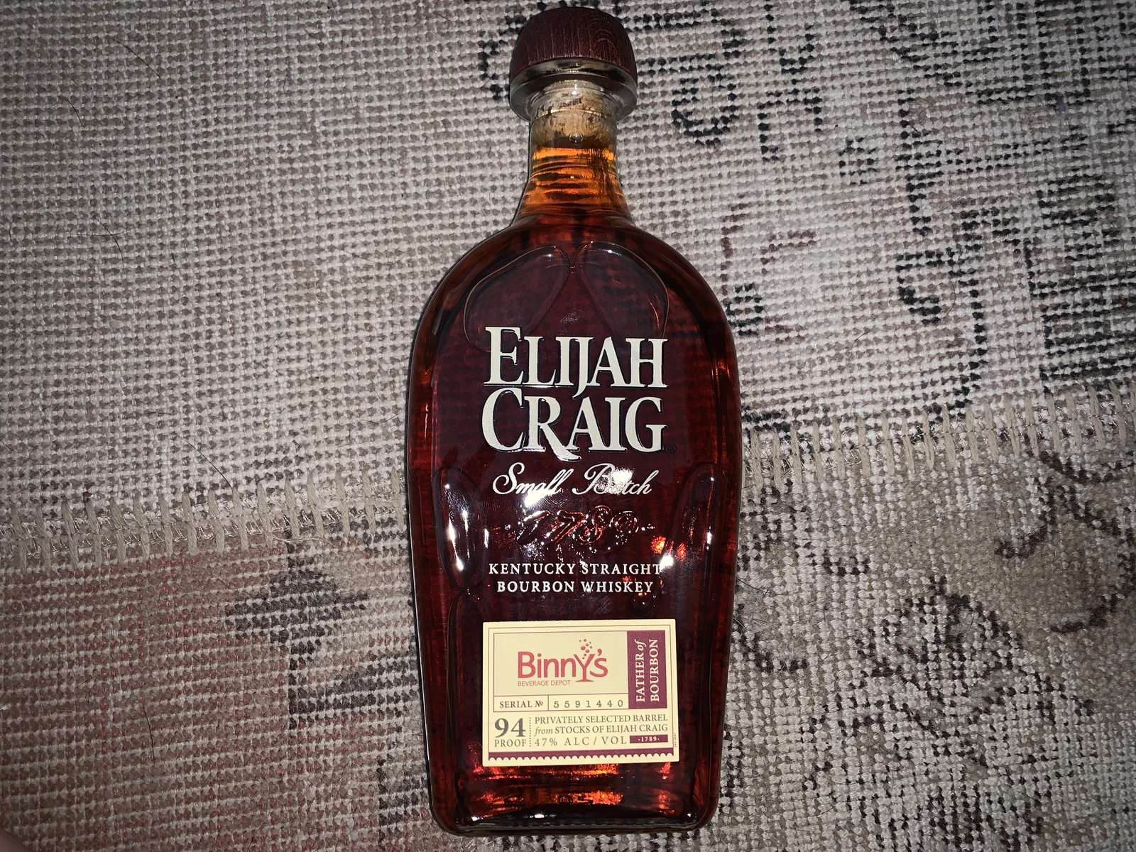Elijah Craig Small Batch (Binny's Handpick)