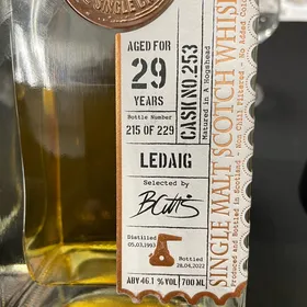 Ledaig 29Y 46.1% The Single Cask