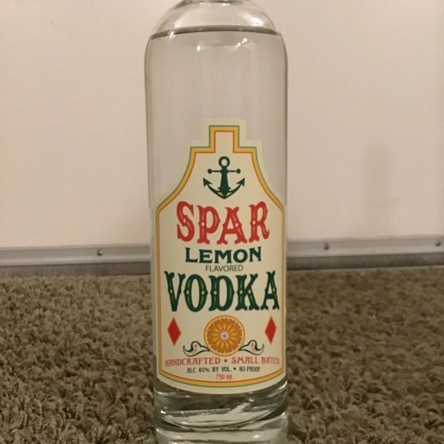 McMenamins Spar Lemon Vodka