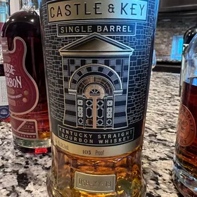 Castle & Key Single Barrel Kentucky Straight Bourbon Whiskey Barrel Strength Barrel No. 2458 Selected By: Boiler Room Released in: 2024 (DSP-KY-18)