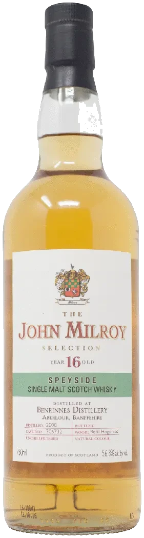 John Milroy Benrinnes 16year Single Cask