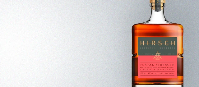 HIRSCH The Cask Strength Finished in Cognac Casks (2025 Release)
