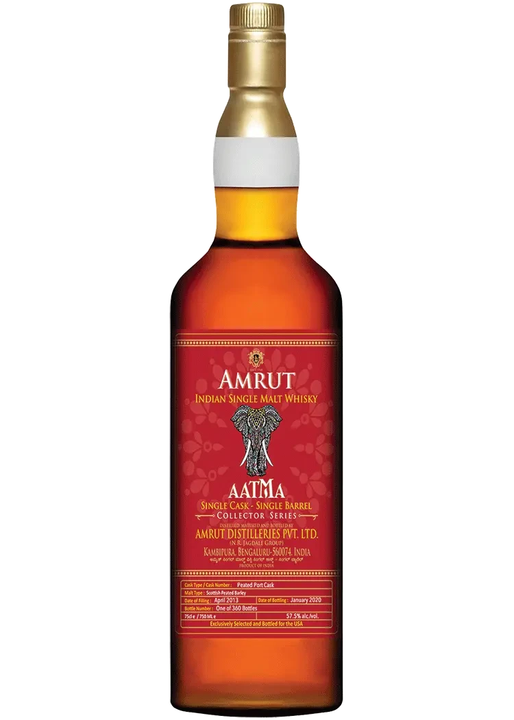 Amrut Aatma Peated Port Single Malt Whisky