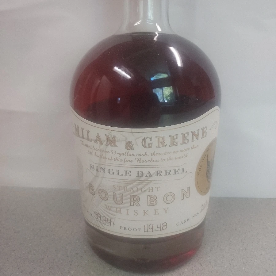 Milam & Greene Bobcat Single Barrel Straight Bourbon (2023 Wildlife Collection)