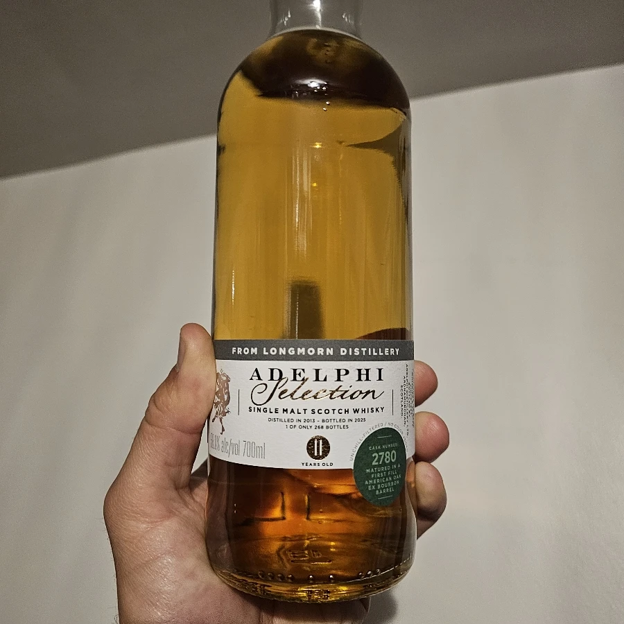 Adelphi Selection Longmorn 11 Year 58% First Fill Ex Bourbon