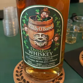 DynaBarr Paddy O'Barrel Whiskey