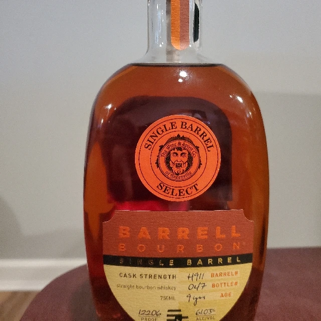 Barrel Bourbon Single Barrel H911