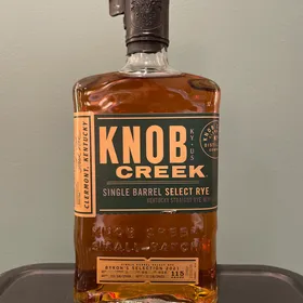 Knob Creek Single Barrel Select Rye (Byron's Selection 2021)