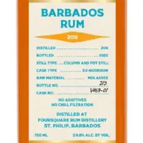 Down Island Barbados Rum 2011