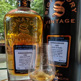 Bunnahabhain 1989 28 Year Cask Strength Collection (Signatory)