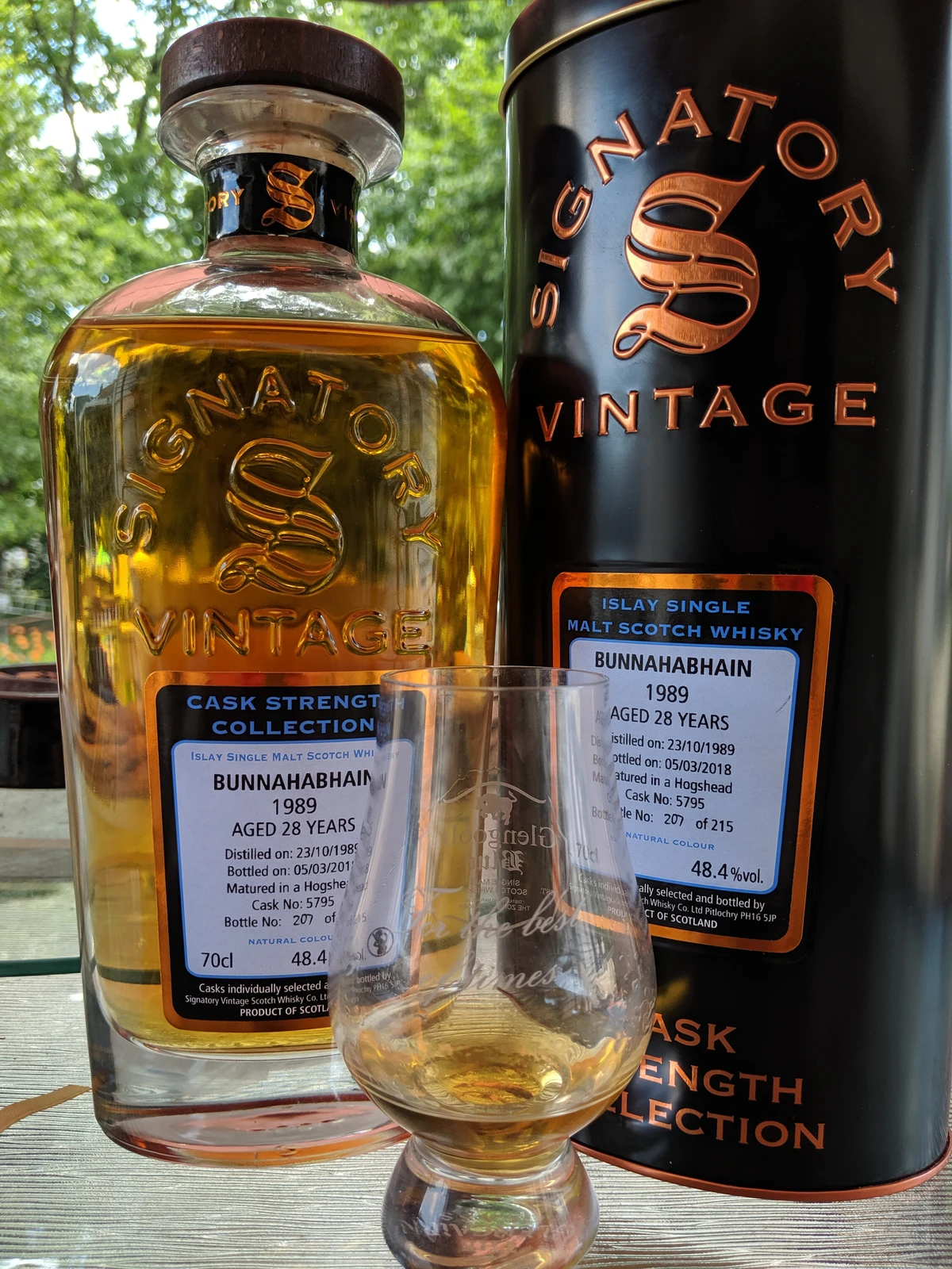 Bunnahabhain 1989 28 Year Cask Strength Collection (Signatory)