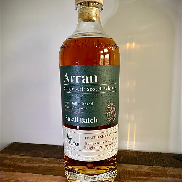 Arran Small Batch Peated Sherry Cask The Nectar Exclusive for Belgium & Luxembourg