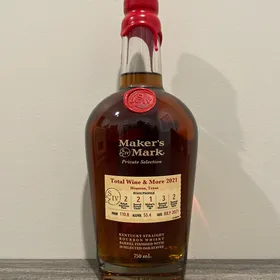 Maker's Mark - Private Selection  (Total Wine & More 2021, Houston, Texas, July 2021)