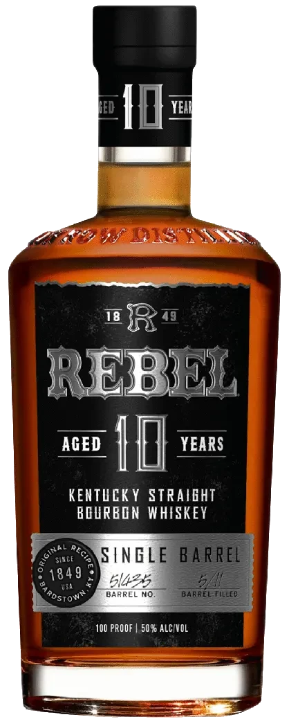 Rebel 10 Year Single Barrel Kentucky Straight Bourbon