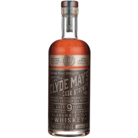 Clyde May's 9 Year Cask Strength Alabama-Style Whiskey