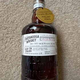 Chattanooga Whiskey Experimental Single Barrel, Barrel #307, Straight Bourbon Whiskey