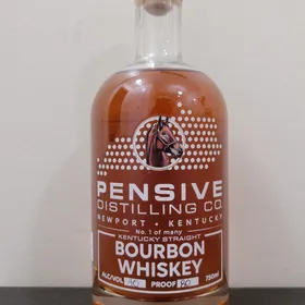 Pensive Distilling Co. Single Barrel Kentucky Straight Bourbon Whiskey (80 proof)