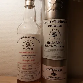 Edradour 2006 10 Year Un-Chillfiltered Collection (Signatory)