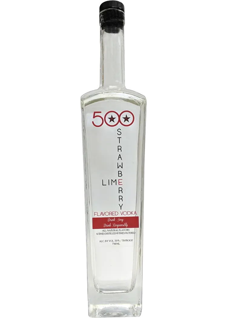 500 Strawberry Lime Vodka