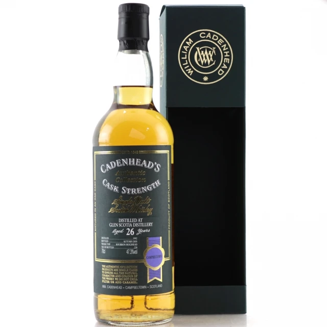 Glen Scotia 26 Year (Cadenhead's Authentic Collection)