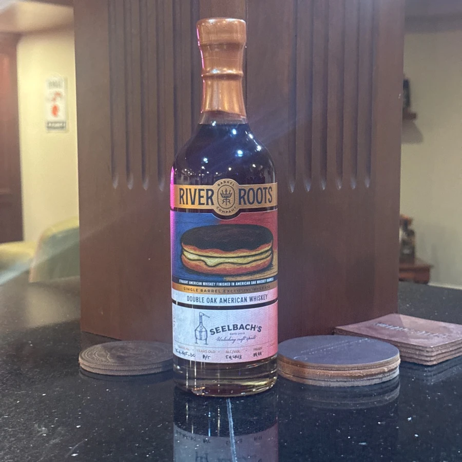 River Roots Double Oak American Whiskey (Seelbach's Single Barrel GE-A-B05-DO)