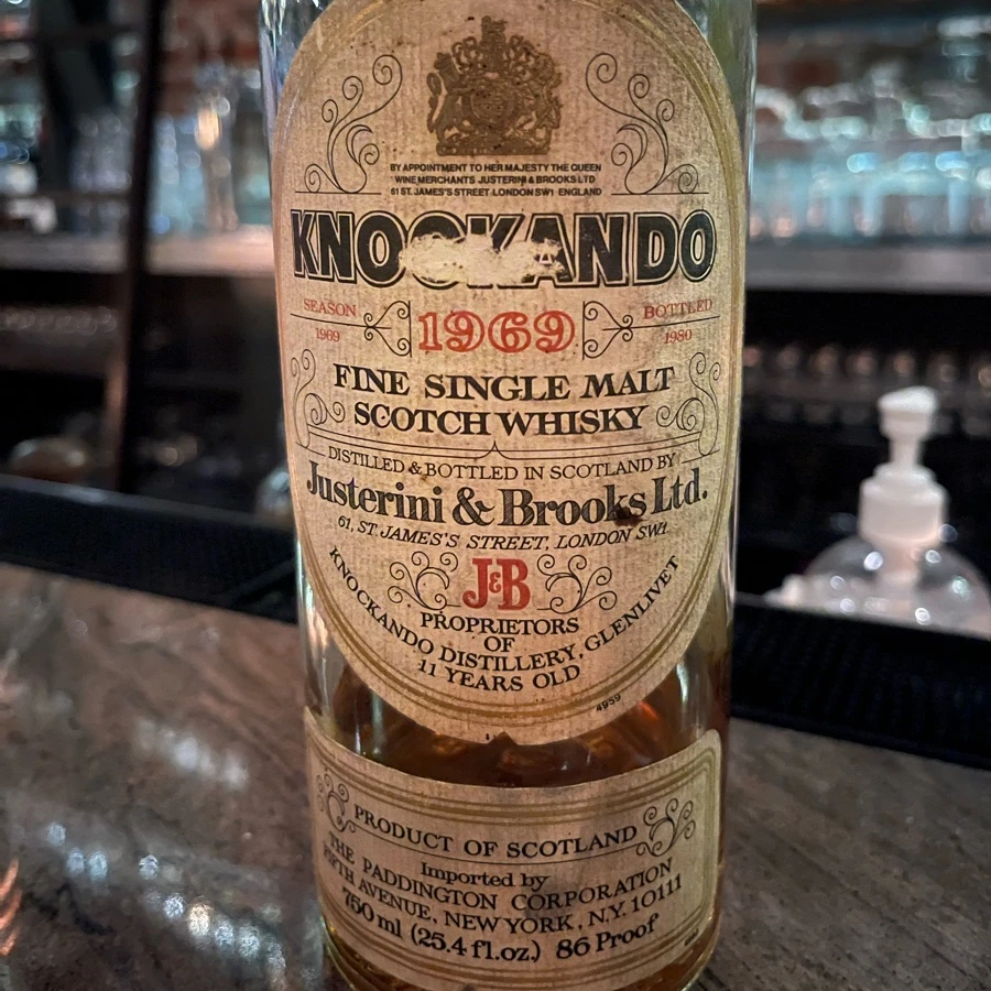 Knockando 1969 11 Years Old
