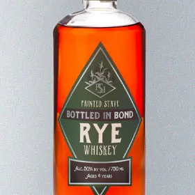 Painted Stave Bottled In Bond Rye Whiskey