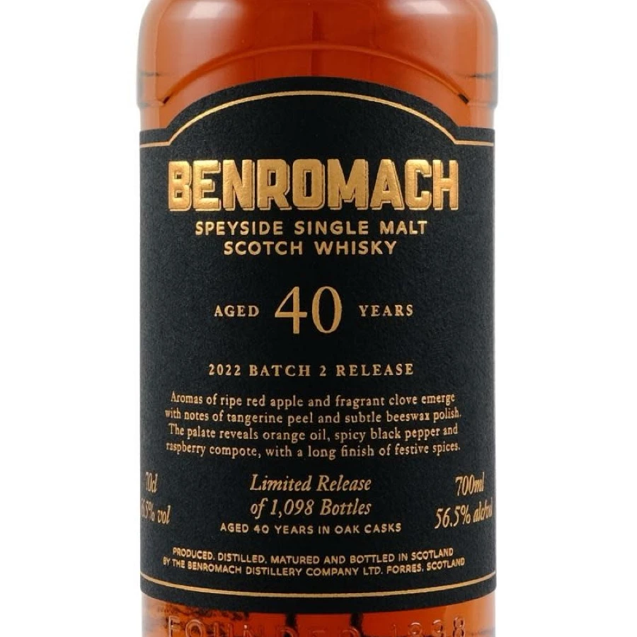 Benromach 40 (Batch 2 2022)