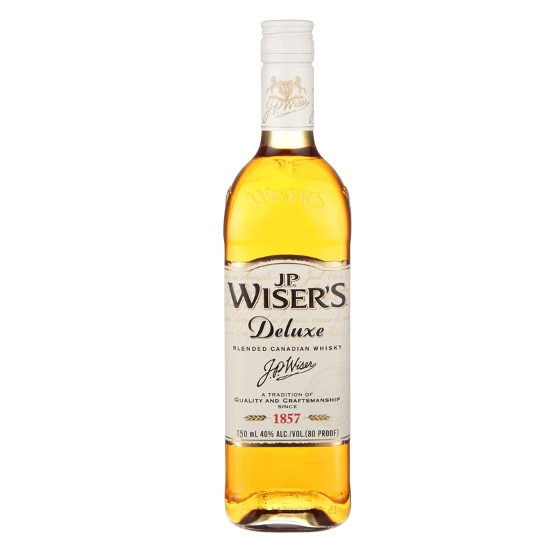 JP Wiser's Deluxe Canadian Whiskey 750ml (80 proof)