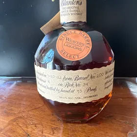 Blanton's Single Barrel Select Weavers Liquors