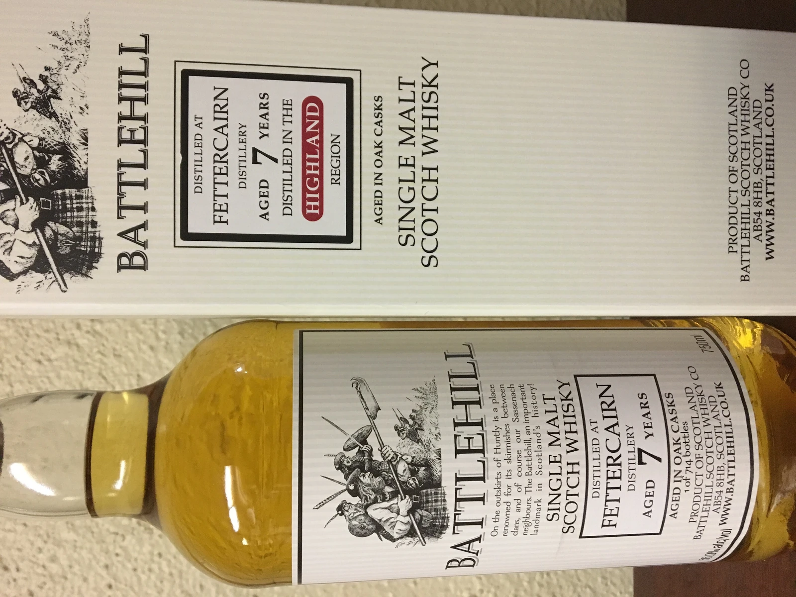 Fettercairn 7 Year - Battlehill (Duncan Taylor)