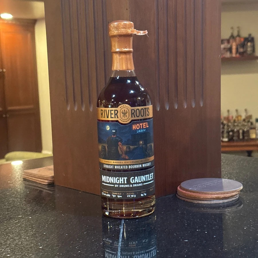River Roots Straight Wheated Bourbon 7y10m (Midnight Gauntlet - Drums & Drams)
