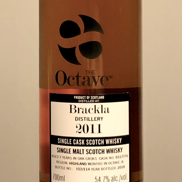 Brackla 2011, The Octave (cask #9317776)