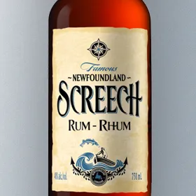 Famous Newfoundland Screech Rum