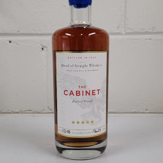 The Cabinet Barrel Proof American Whiskey (2022 Release)