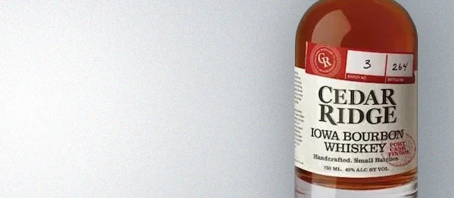 Cedar Ridge Port Cask Finish Bourbon