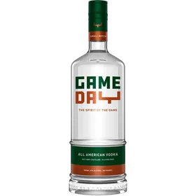 Gameday All American Vodka Orange Green