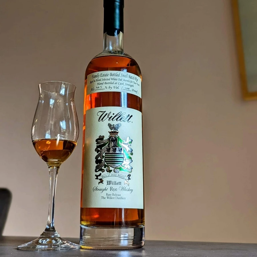 Willett Family Estate Bottled Small Batch Rye 2 Year Old