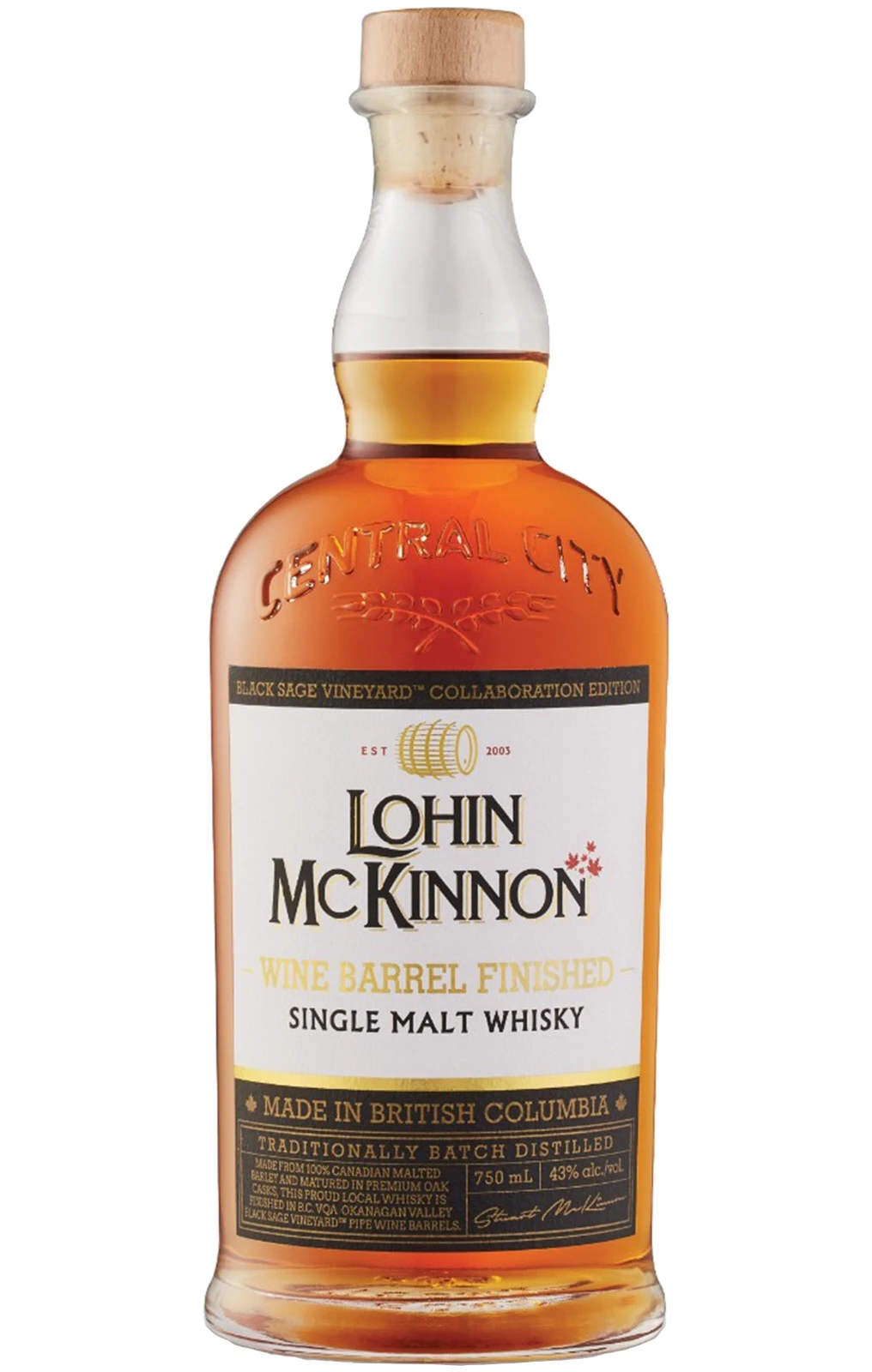 Lohin McKinnon Wine Barrel Finished Single Malt