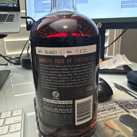 Balcones Texas rum - RUM21-1, 7/2/21